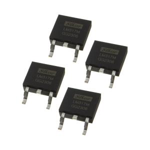 Микросхема LM317M DPAK Slkor (упаковка 4шт) 1.2-37В 0.5А