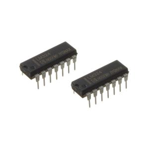 Микросхема LM324N (HA17324) DIP14 HGSEMI (упаковка 2шт)