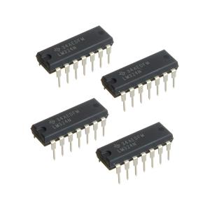 Микросхема LM324N (HA17324) DIP14 Texas (упаковка 4шт)