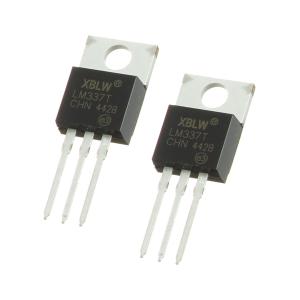 Микросхема LM337T TO-220 Xinbole (упаковка 2шт) 1.25В…37В 1.5А