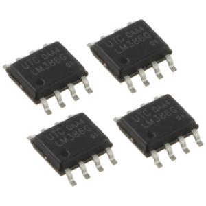 Микросхема LM386G SO8 UTC (упаковка 4шт)