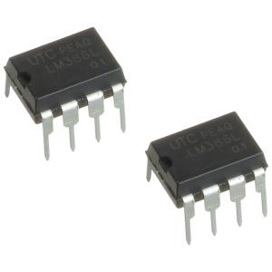 Микросхема LM386L DIP8 UTC (упаковка 2шт)