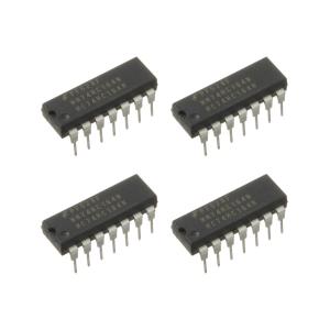 Микросхема MM74HC164N (ИР8) DIP14 Fairchild (упаковка 4шт)