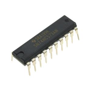 Микросхема SN74HC573AN (ИР33) DIP20 Texas