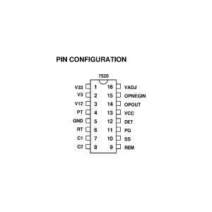 Микросхема WT7520 DIP-16