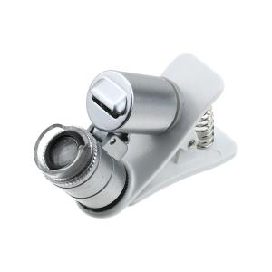 Микроскоп 60х с подсветкой 2свд/УФ, для телефона 9892-W