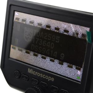 Микроскоп электронный G600 USB 600x, ЖК дисплей 4,3