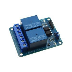 Модуль 2х канального реле 5в