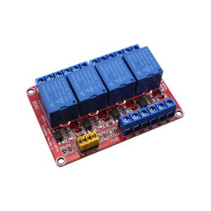 Модуль 4х канального реле 12в