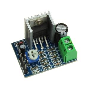 Модуль усилитель НЧ 1*18 (TDA2030) 4Ом 12V с радиатором