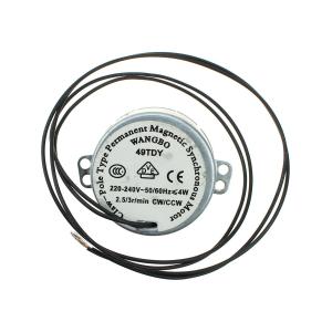 Мотор для СВЧ вал 7мм 220V 4W 49TDY