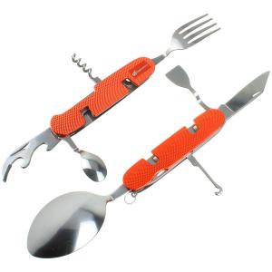 Мультитул вилка-ложка-нож, в чехле 9 предметов, Grand harvest
