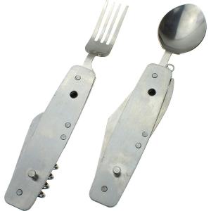 Мультитул вилка-ложка-нож, в чехле