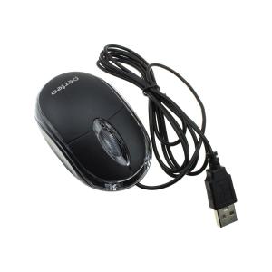 Мышь проводная perfeo "Glow" USB черная, с подсветкой