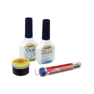 Набор для ПАЙКИ Профи-1 канифоль/кислота/припой/СКФ