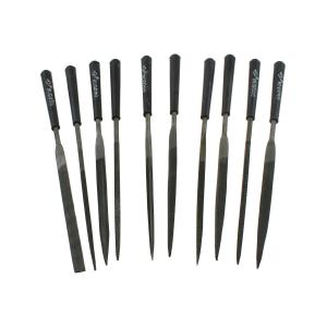 Набор надфилей 10шт 3х140х10 Hugong