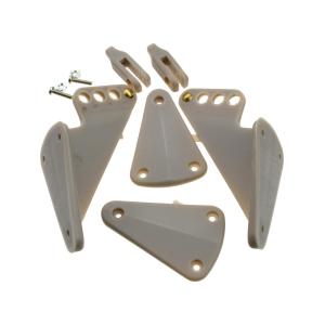 Набор шаровых кабанчиков и вилок 55Х40мм HP07-802 2 шт.