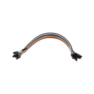 Набор соединительных проводов M/М (мама-мама) (21 см, 10 шт)