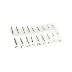 Набор сверл 9шт 0,5-1,3мм