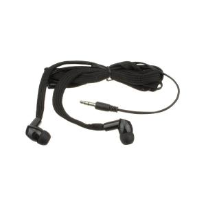 Наушники вакуумные черный шнурок