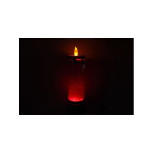 Ночник свеча светодиодная с блестками S-100 3AAA/USB (шнура нет в комплекте)