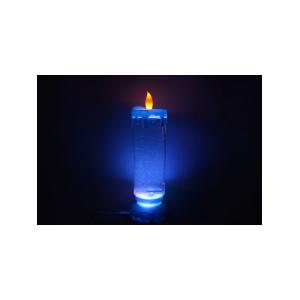 Ночник свеча светодиодная с блестками S-100 3AAA/USB (шнура нет в комплекте)