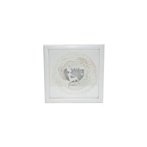 Ночной светильник Лайтбокс "Фея" (браширование, коричневая патина)