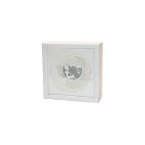 Ночной светильник Лайтбокс "Фея" (браширование, коричневая патина)