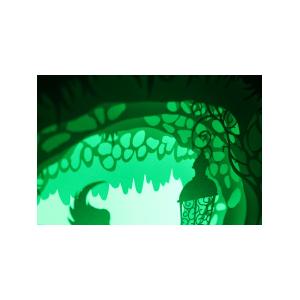 Ночной светильник Лайтбокс "Фея" с пультом (венге)