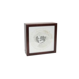 Ночной светильник Лайтбокс "Фея" с пультом (венге)