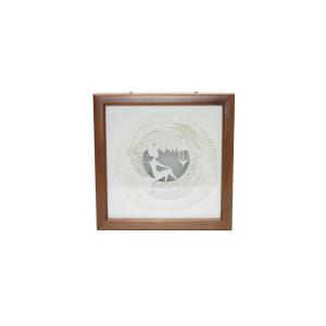 Ночной светильник Лайтбокс "Фея" (темный орех)