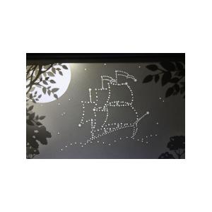 Ночной светильник Лайтбокс "Мечта" (браширование, коричневая патина)