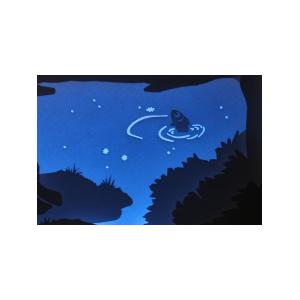 Ночной светильник Лайтбокс "Мечта" (браширование, коричневая патина)