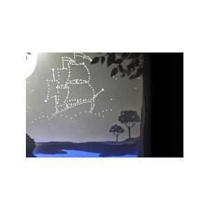 Ночной светильник Лайтбокс "Мечта" с пультом (венге)