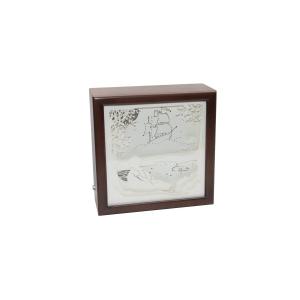 Ночной светильник Лайтбокс "Мечта" с пультом (венге)