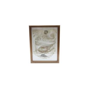 Ночной светильник Лайтбокс "Волшебный мир" (светлый орех)