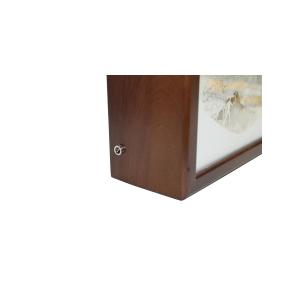 Ночной светильник Лайтбокс "Волшебный мир" (темный орех)