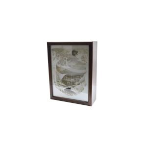 Ночной светильник Лайтбокс "Волшебный мир" (темный орех)