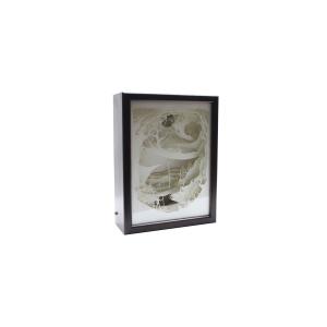 Ночной светильник Лайтбокс "Волшебный мир" (венге)