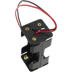 Отсек для элементов BAT/H AАA*4 с двумя проводами, двусторонний