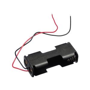 Отсек для элементов BAT/H AA*2 с двумя проводами, двухсторонний