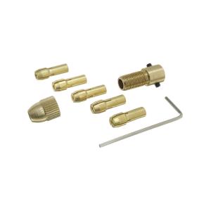 Патрон цанговый Lisca MC02 (вал мотора 2мм сверло 0.5-3мм)