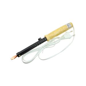 Паяльник 220В-100ВТ деревянная ручка 