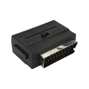 Переходник 3RCA(G)-SCART с переключателем