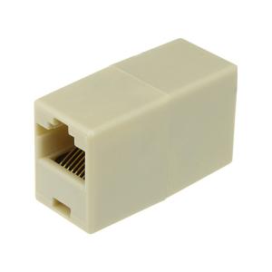 Переходник 8P8C(G)-8P8C(G) 03-0101, бежевый