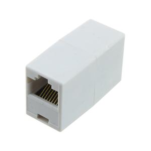 Переходник 8P8C(G)-8P8C(G), белый