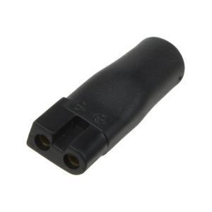 Переходник гнездо питания 2.1 - на штекер питания С8, поляризованный 