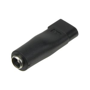 Переходник гнездо питания 2.1 - на штекер питания С8, поляризованный 