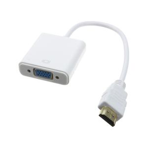 Переходник HDMI - SVGA(G) конвертер гибкий шнур, белый