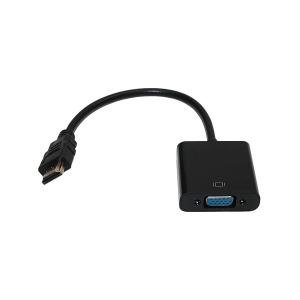 Переходник HDMI - SVGA(G) конвертер гибкий шнур, черный